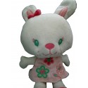 KIMBALOO lapin robe rose fleurs