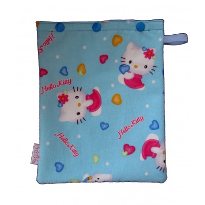 Sac à lingettes HELLO KITTY FLANELLE