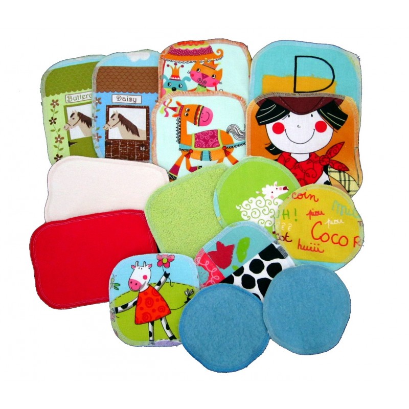 Lingettes Lavables Pour La Toilette De Bebe Lingettes Lavables Pour La Toilette De Bebe