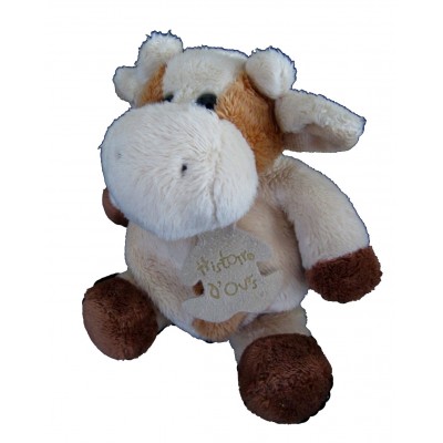 HISTOIRE D'OURS BOULE VACHE PETIT MODELE 15 cm