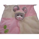 DOUDOU POUPEE FILLE ROSE NOUNOURS