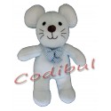 LUMINOU peluche ours bleu