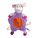 DOUDOU POUPEE FILLE ROSE NOUNOURS