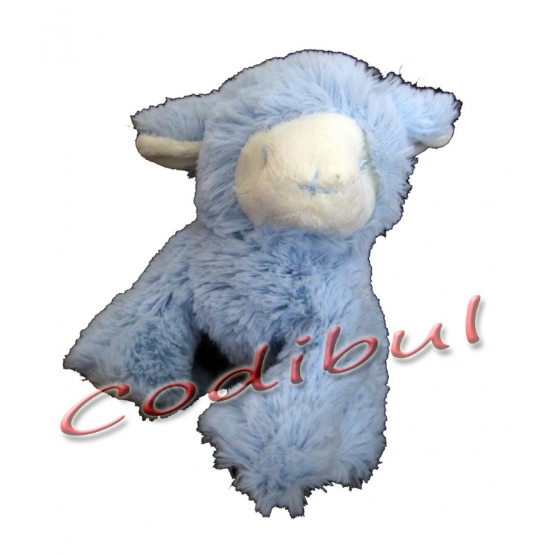 AVENE PEDIATRIL doudou mouton bleu et blanc
