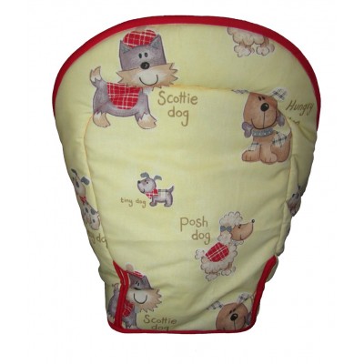 Coussin de chaise-haute CHIEN JAUNE