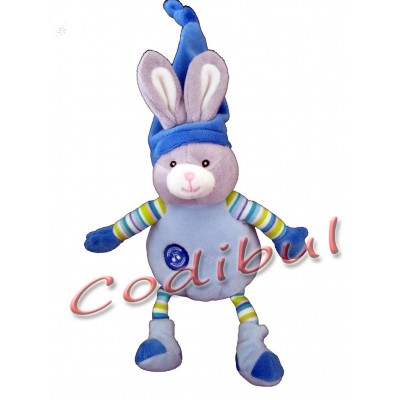 GIPSY DOUDOU PELUCHE SOURIS BLEUE MUSICALE