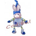 GIPSY DOUDOU PELUCHE SOURIS BLEUE MUSICALE