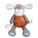 DOUKIDOU doudou peluche ours orange