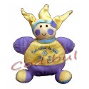 Cmp Doudou Lutin Poupee Boule Jaune mauve Un Reve De Bebe