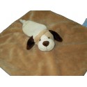 GIPSY doudou plat chien marron pattes empreintes