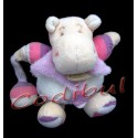 DOUDOU ET COMPAGNIE Doudou boule hippopotame LEO Z'AMIGOLOS hochet