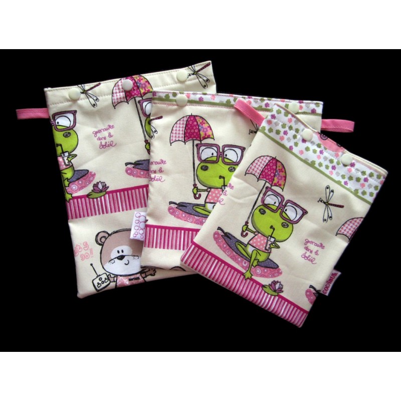 Sac Impermeable Pour Lingettes Lavables