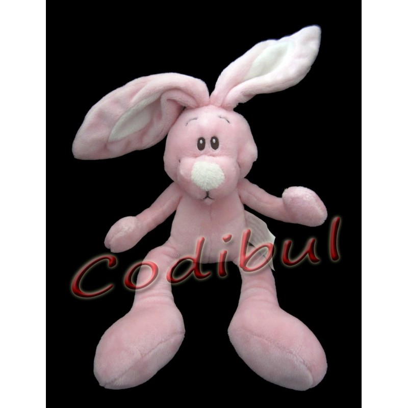 KIMBALOO DOUDOU lapin rose La Halle