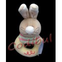 NOUKIE'S DOUDOU LAPIN FOULARD HOCHET