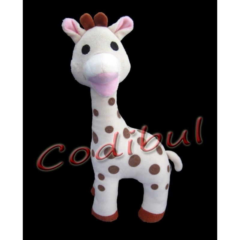 Doudou Plat marionnette Sophie la Girafe de Vulli