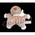 TIAMO Doudou ours charly et cie hochet