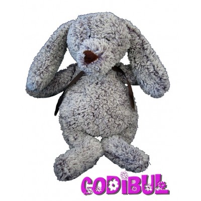 NOUNOURS Doudou lapin beige marron