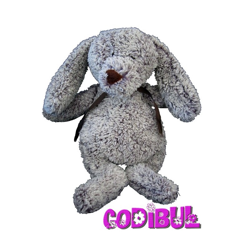 NOUNOURS Doudou lapin beige marron