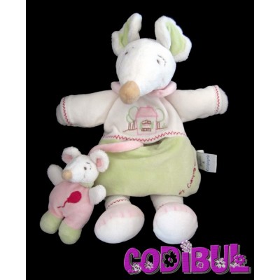 DOUDOU ET COMPAGNIE PANTIN SOURIS BARBOTINE