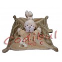 NICOTOY Lapin plat beige ABC