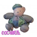 KALOO Doudou ours patapouf Lagon beret