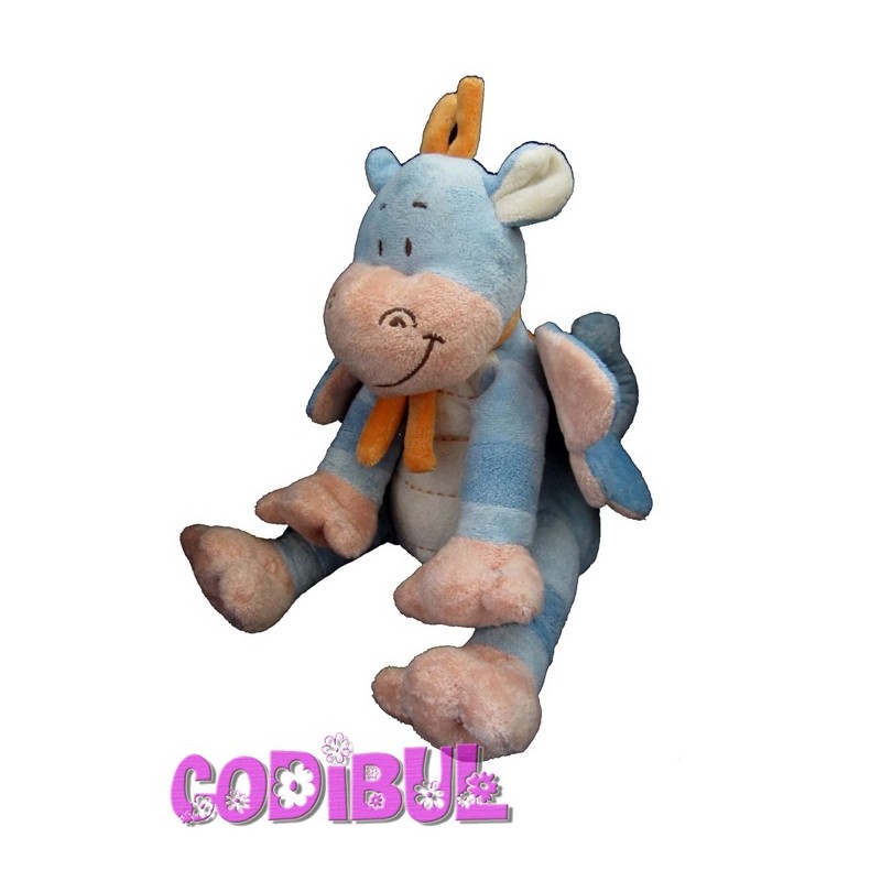 DOUDOU POUPEE FILLE ROSE NOUNOURS