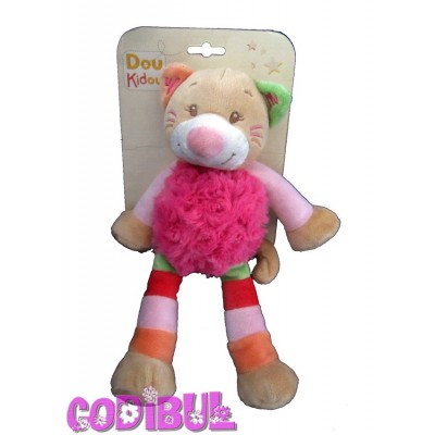 DOUKIDOU doudou chat cathy 25 cm