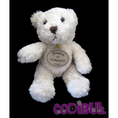 DOUDOU ET COMPAGNIE ours beige doux