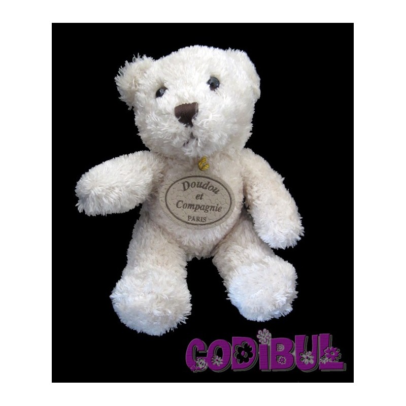 DOUDOU ET COMPAGNIE ours beige doux