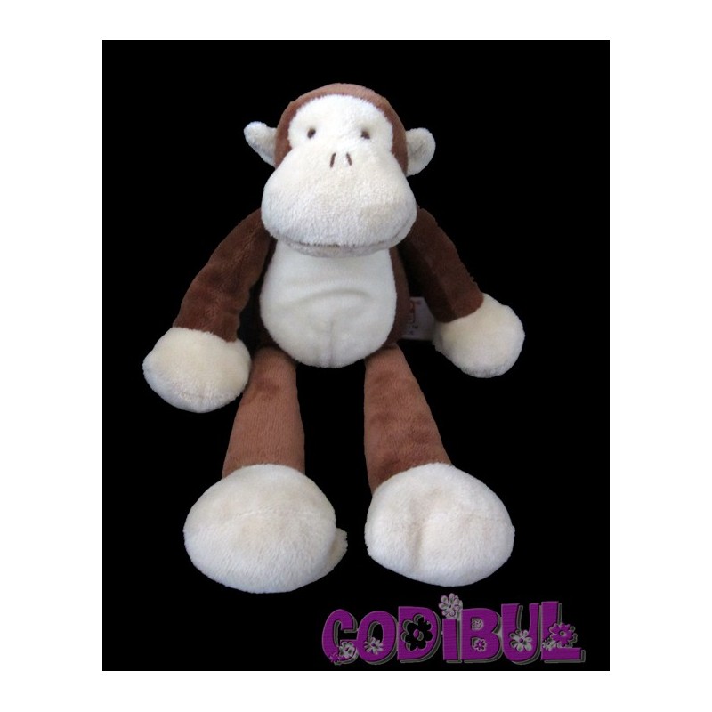 GUND KIDS doudou singe marron beige