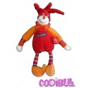 MOULIN ROTY Doudou Capucin Dragobert rouge