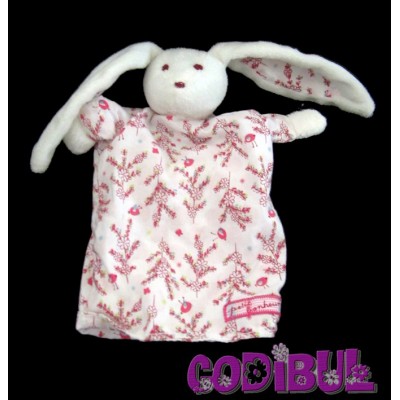 DOUDOU POUPEE FILLE ROSE NOUNOURS