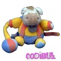 DOUDOU ET COMPAGNIE mini pantin ane graine de doudou musical