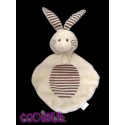 DERMACTIVE doudou lapin beige rayé marron