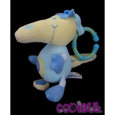 BABYSUN DOUDOU MUSICAL crocodile vert bleu