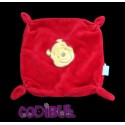 DISNEY BABY Doudou plat winnie rouge