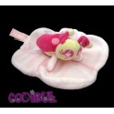 ORCHESTRA Doudou plat coccinelle rose