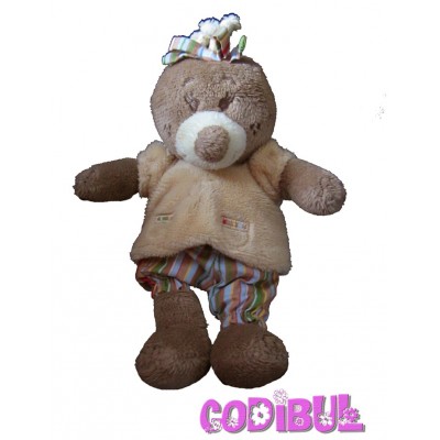 NOUKIE'S Doudou écureuil Léon oscar et léon 15 cm