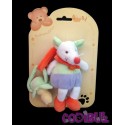 BABY NAT' doudou souris attache tétine