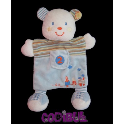 DOUDOU POUPEE FILLE ROSE NOUNOURS