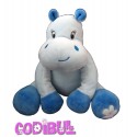 BEBISOL hippopotame bleu arthur et lola grelot