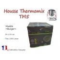 TM5 Housse de protection pour Robot Thermomix "burger"