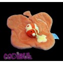 CMP UN REVE DE BEBE doudou plat coccinelle sur pomme orange