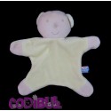 SUCRE D'ORGE Doudou plat ours koala vert