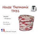 TM31 Housse de protection pour Robot Thermomix "Poissons"