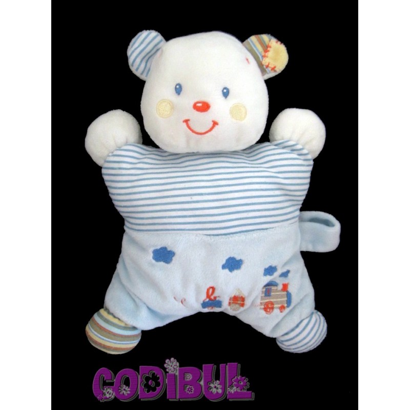 DOUDOU POUPEE FILLE ROSE NOUNOURS