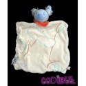 NOUKIE'S doudou plat koala jaune bleu