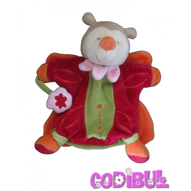 DOUDOU ET COMPAGNIE Marionnette papillon miloo