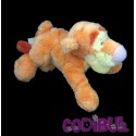 DISNEY Doudou tigrou orange couché