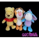 NICOTOY DISNEY lot 3 doudous winnie bourriquet et tigrou